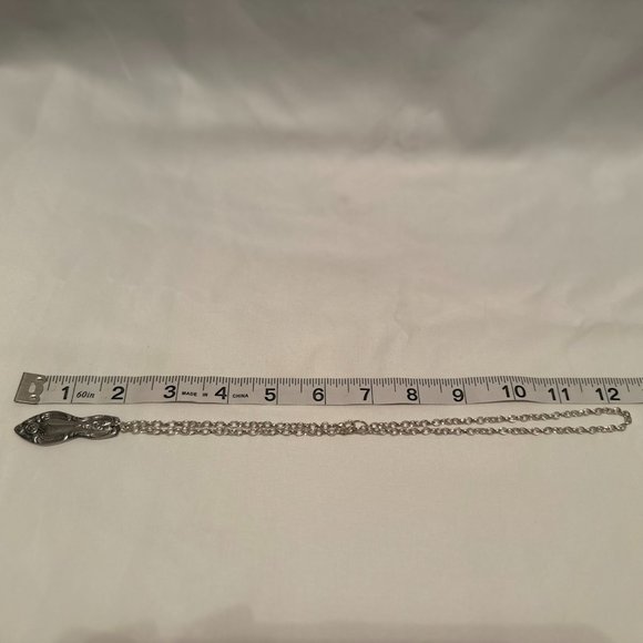 Unique Handcrafted/Handmade Spoon/Silverware Pendant with Necklace - Picture 3 of 3